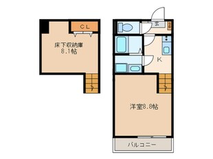 インペリアルコートの物件間取画像